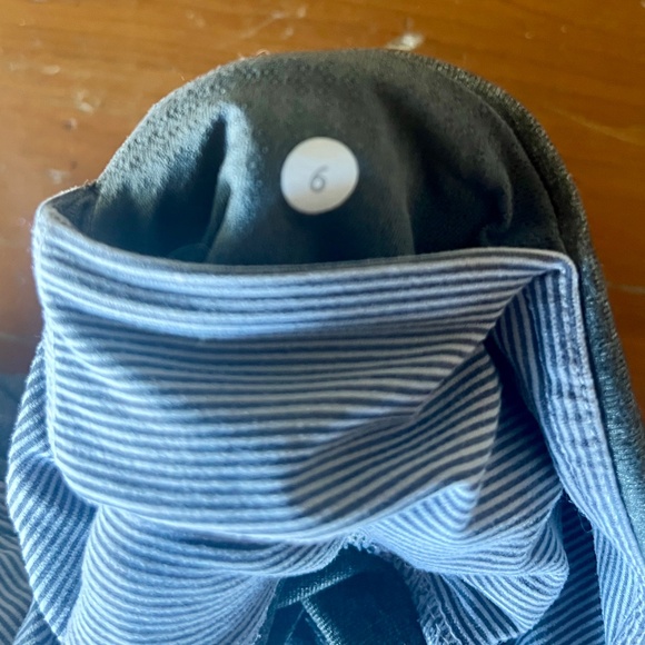 Lululemon Grey Slit Capri Legging Pants - Picture 2 of 7